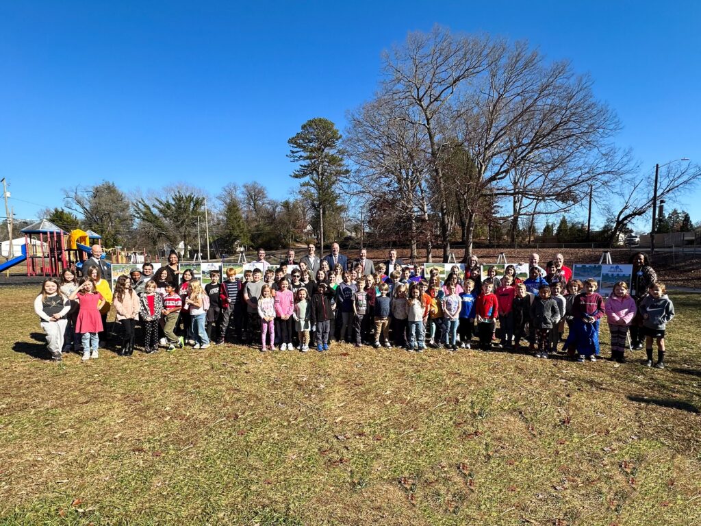 Group picture at Playspace launch announcement